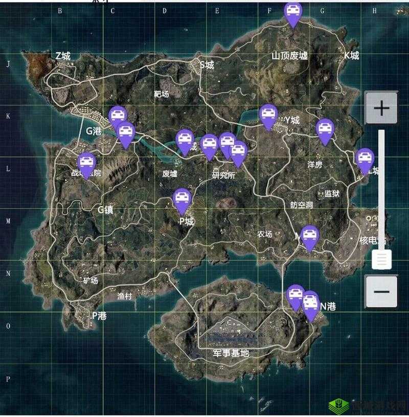 PUBG手游全地图刷车秘籍，快速定位，驰骋战场