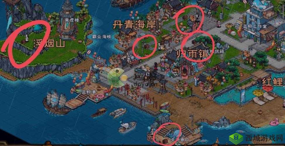 烟雨江湖恒山宝箱探索攻略,跳跃技巧、坐标位置与资源管理